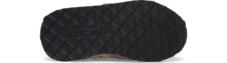 jazz klittenband sneaker kinderen Saucony64BDR950 grijs/blush/crème