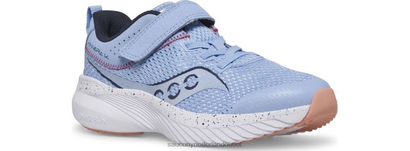 kinvara 14 a/c-sneaker kinderen Saucony64BDR1018 lichtblauw