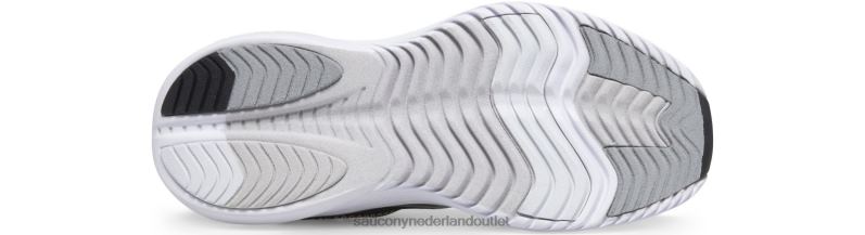 kinvara 14 a/c-sneaker kinderen Saucony64BDR1019 zwart grijs