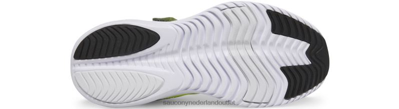 kinvara 14 a/c-sneaker kinderen Saucony64BDR1020 citroen/grijs