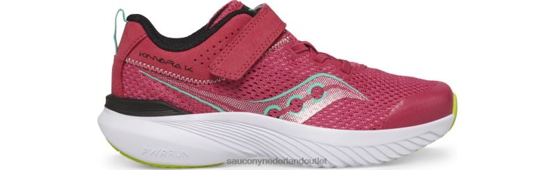 kinvara 14 a/c-sneaker kinderen Saucony64BDR1023 roos