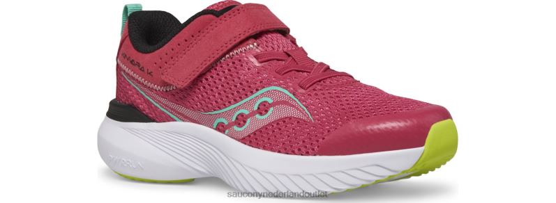 kinvara 14 a/c-sneaker kinderen Saucony64BDR1023 roos