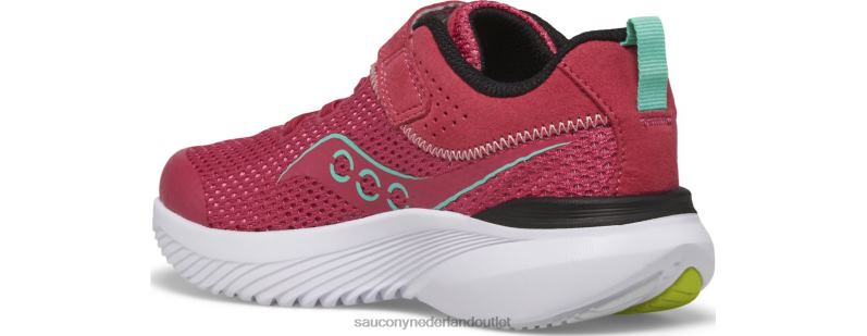 kinvara 14 a/c-sneaker kinderen Saucony64BDR1023 roos