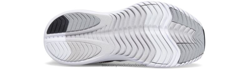 kinvara 14 sneaker kinderen Saucony64BDR1000 zwart grijs