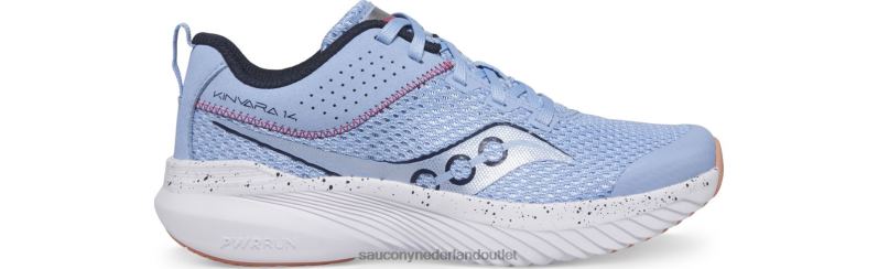 kinvara 14 sneaker kinderen Saucony64BDR1003 lichtblauw