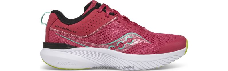 kinvara 14 sneaker kinderen Saucony64BDR1004 roos