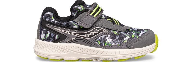 rit 10 jr. sneaker kinderen Saucony64BDR966 olijf camo