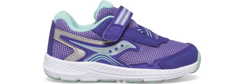rit 10 jr. sneaker kinderen Saucony64BDR968 paars