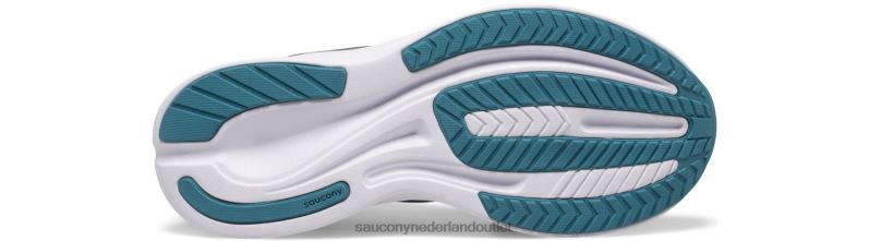 rit 15 sneaker kinderen Saucony64BDR1038 schemer/zwart