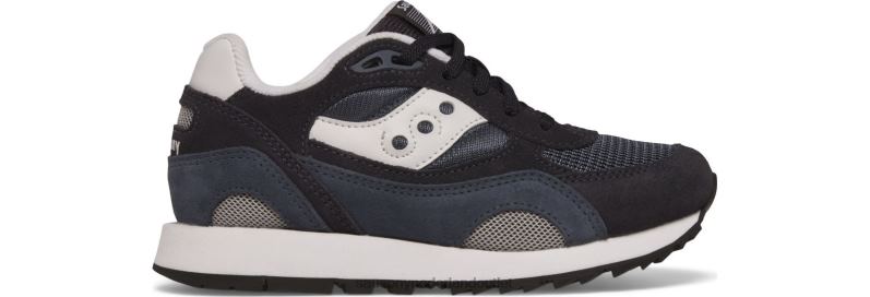 schaduw 6000 sneaker kinderen Saucony64BDR1024 blauw/zilver