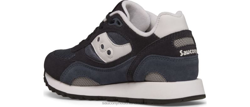schaduw 6000 sneaker kinderen Saucony64BDR1024 blauw/zilver