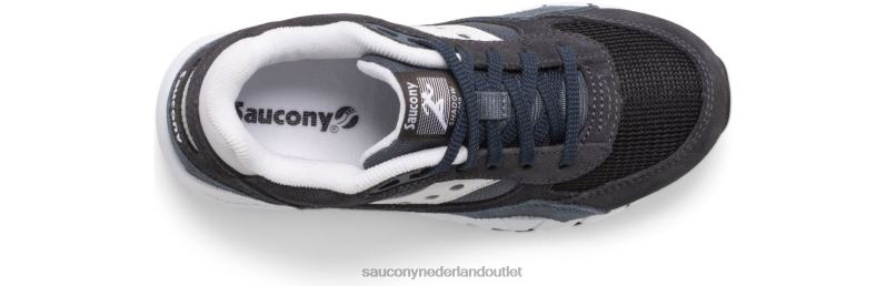 schaduw 6000 sneaker kinderen Saucony64BDR1024 blauw/zilver