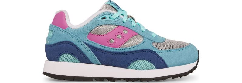 schaduw 6000 sneaker kinderen Saucony64BDR1025 aqua/bes