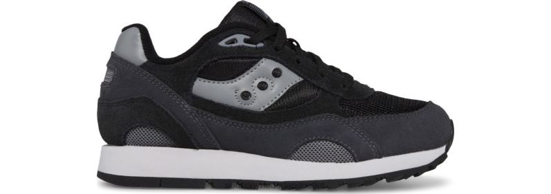 schaduw 6000 sneaker kinderen Saucony64BDR1026 zwart