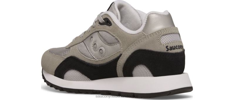 schaduw 6000 sneaker kinderen Saucony64BDR1029 grijs wit