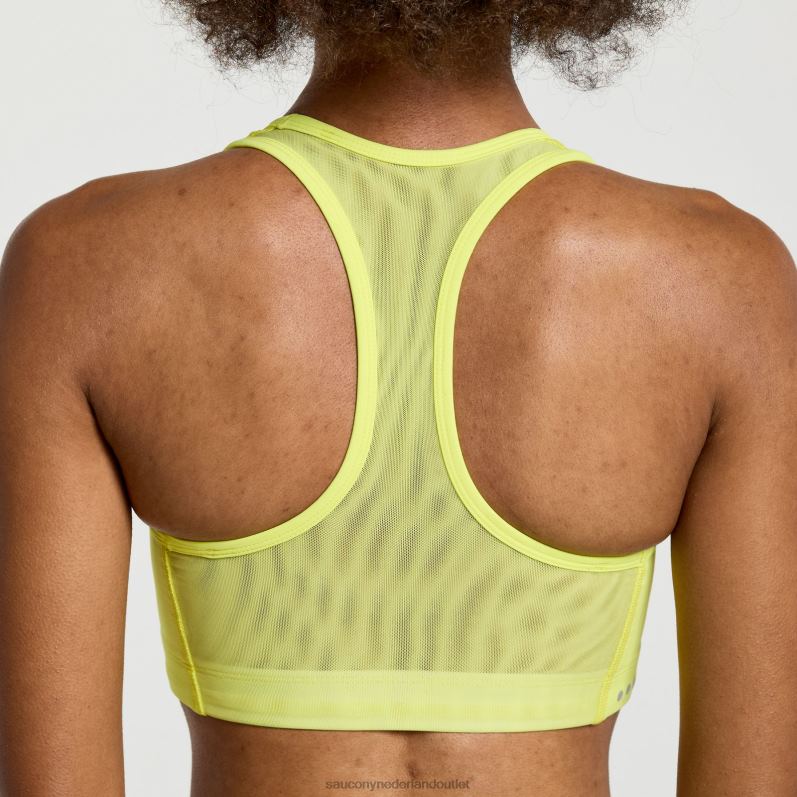omhoogschietende bh vrouwen Saucony64BDR806 citroen