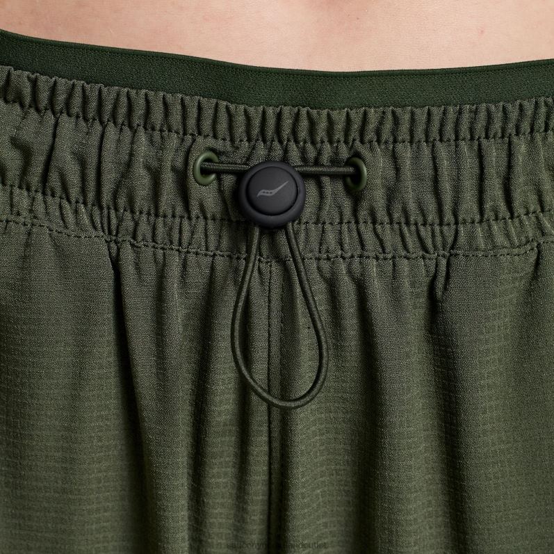 boston geweven broek vrouwen Saucony64BDR830 klimop