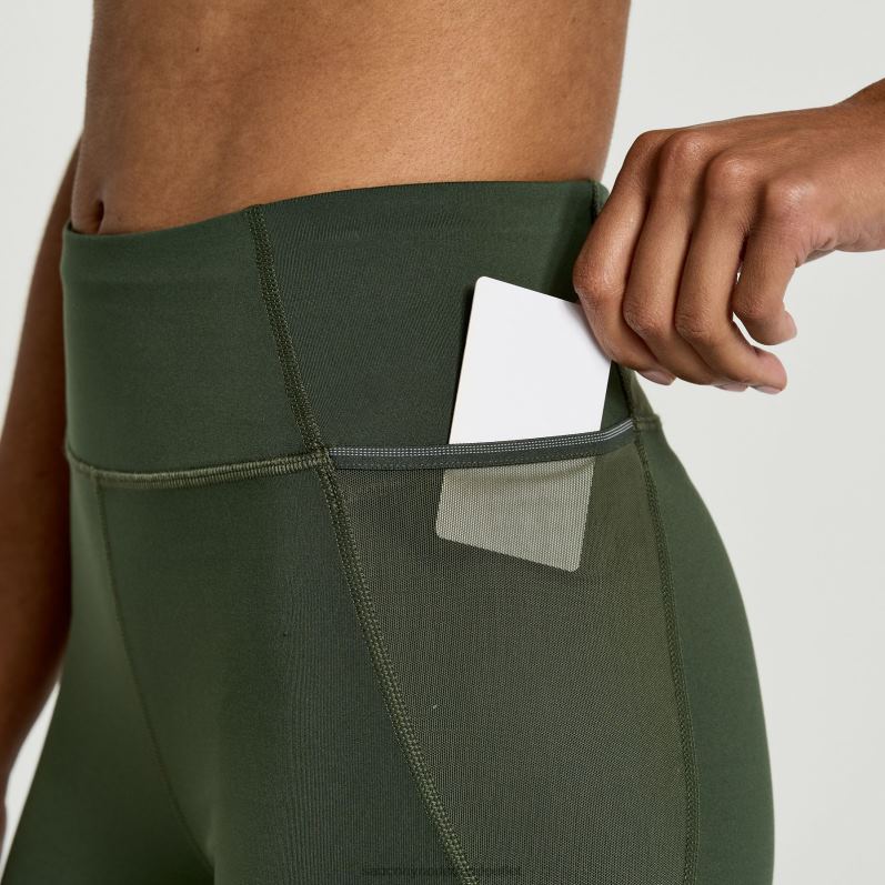 ontdekkingsreiziger utility crop strak vrouwen Saucony64BDR816 klimop