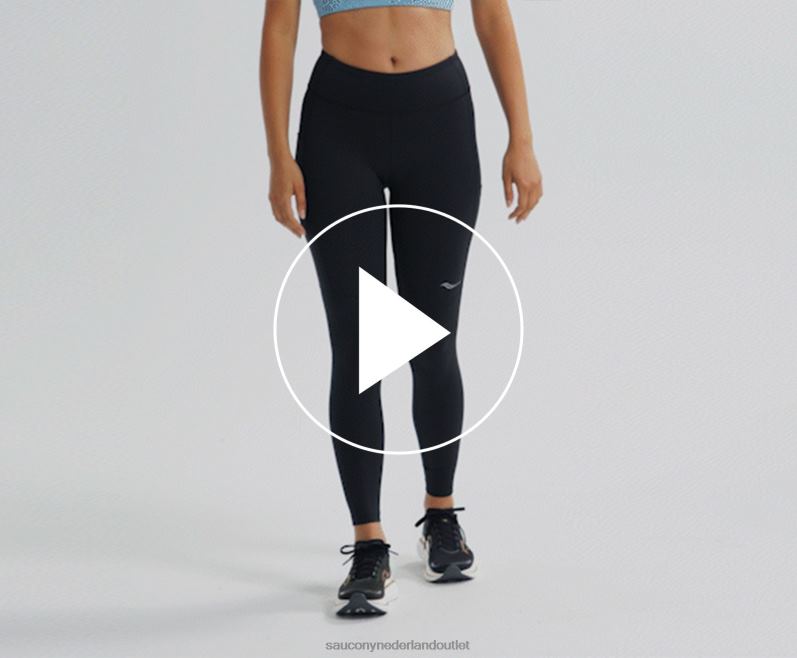 stevig verstevigen vrouwen Saucony64BDR858 zwart