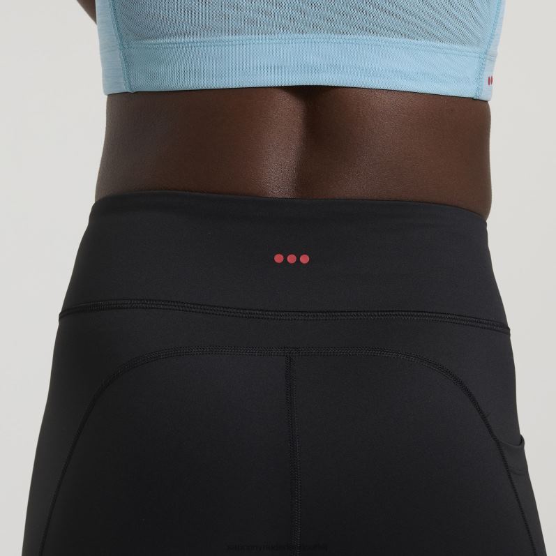 versterk gewas strak vrouwen Saucony64BDR812 zwart