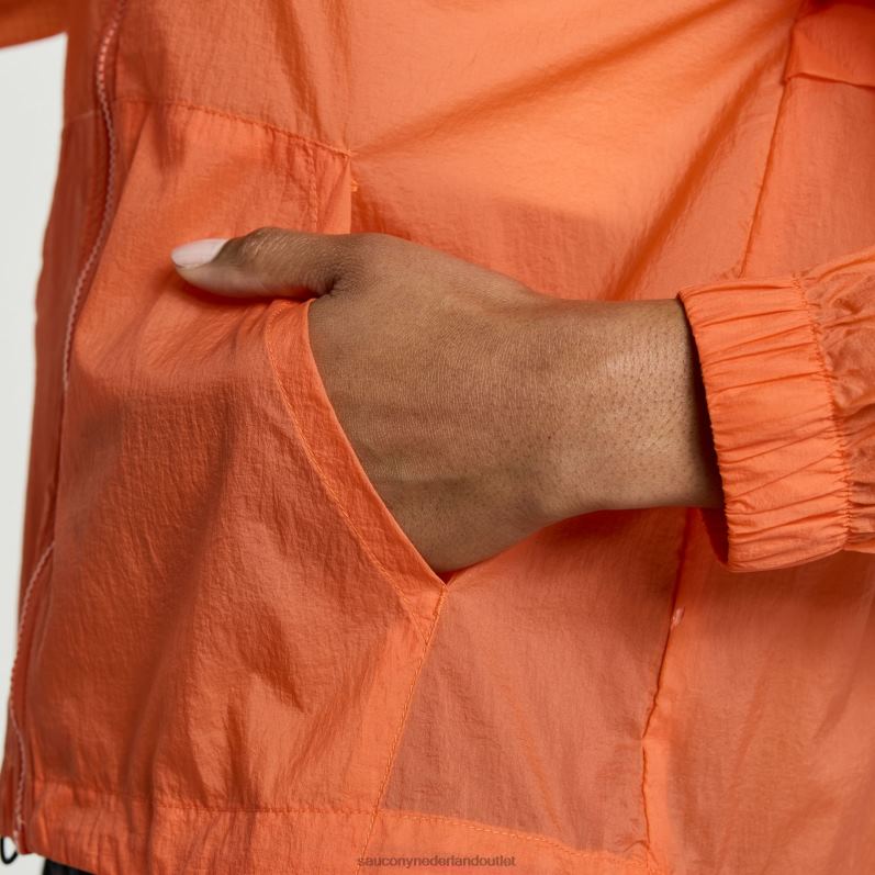 verheffen packaway jas vrouwen Saucony64BDR713 zenit