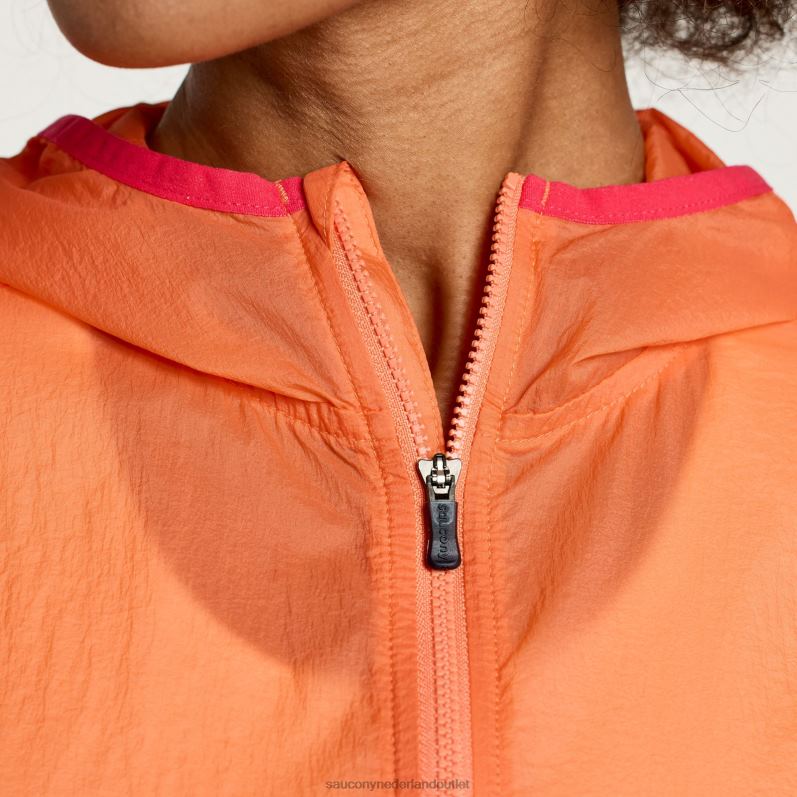 verheffen packaway jas vrouwen Saucony64BDR713 zenit