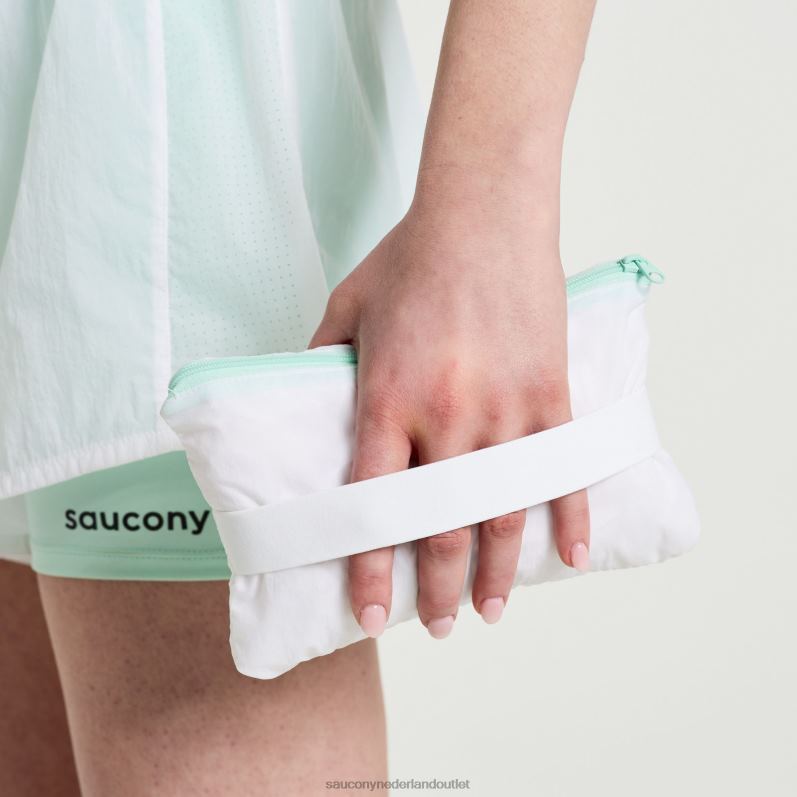 verheffen packaway jas vrouwen Saucony64BDR714 wit