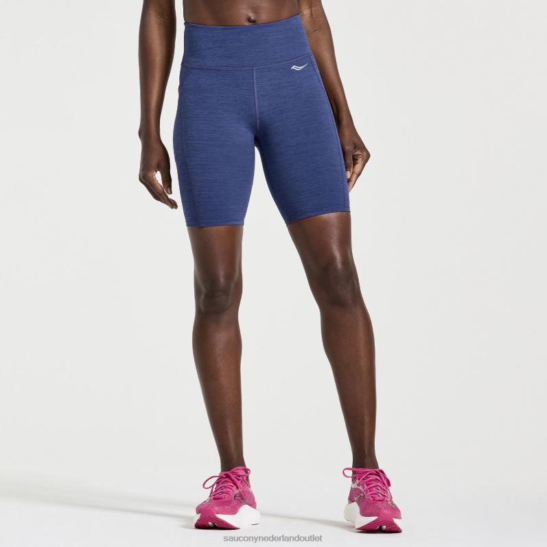 fortify 8 biker kort vrouwen Saucony64BDR834 sodaliet heide