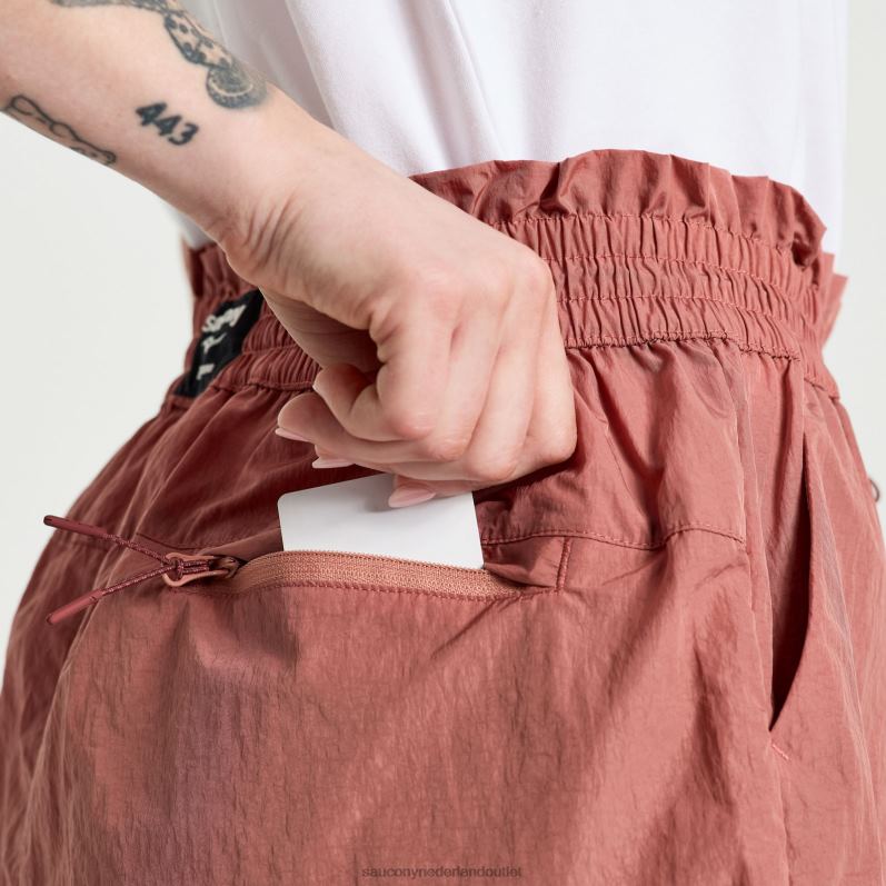 kort ontspannen vrouwen Saucony64BDR856 roet