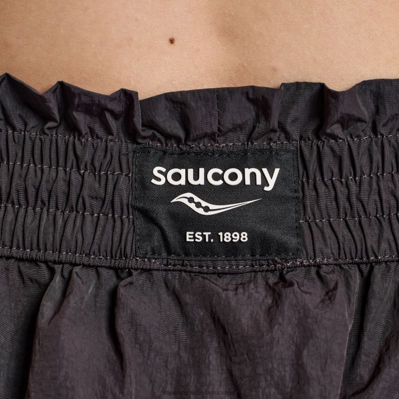 kort ontspannen vrouwen Saucony64BDR857 zwart
