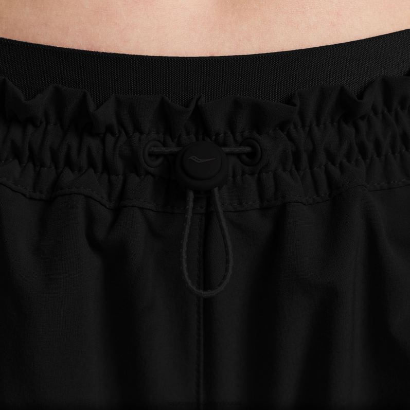 pinnacle 2.5 kort vrouwen Saucony64BDR843 zwart