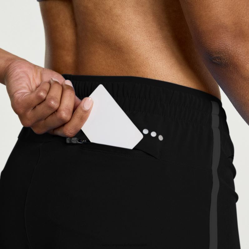 sneller dan 5 kort vrouwen Saucony64BDR809 zwart