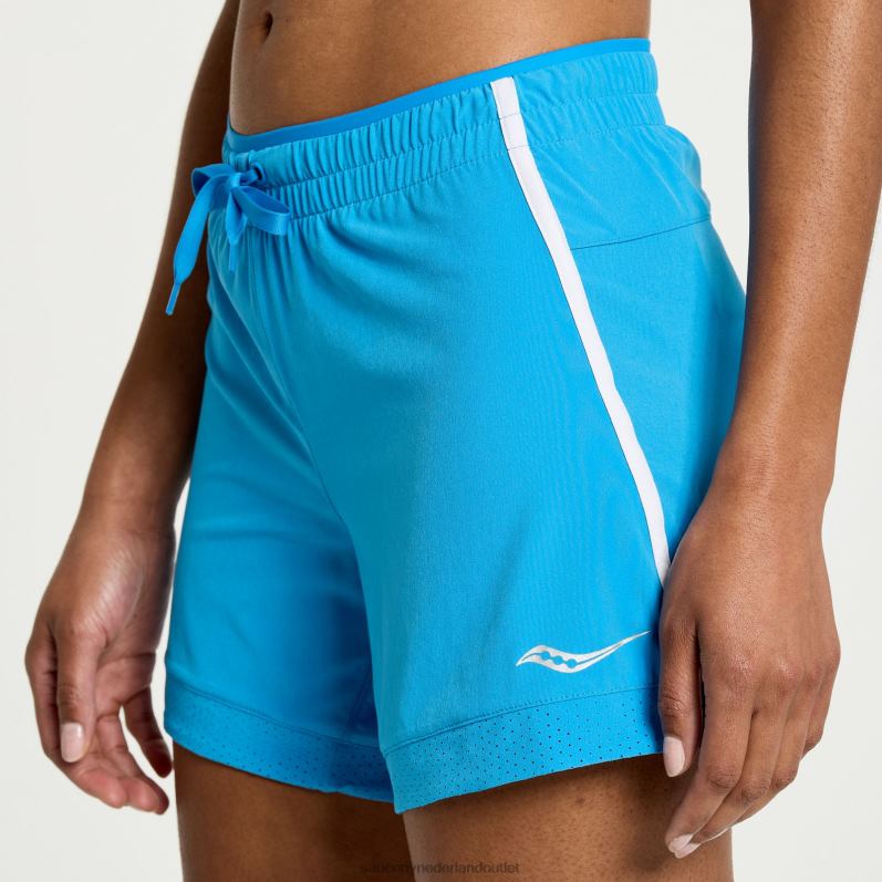 sneller dan 5 kort vrouwen Saucony64BDR811 azuur