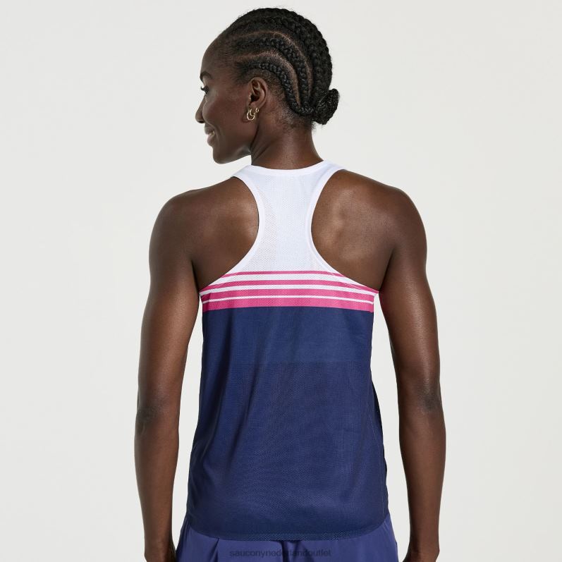 elite singlet vrouwen Saucony64BDR755 sodaliet