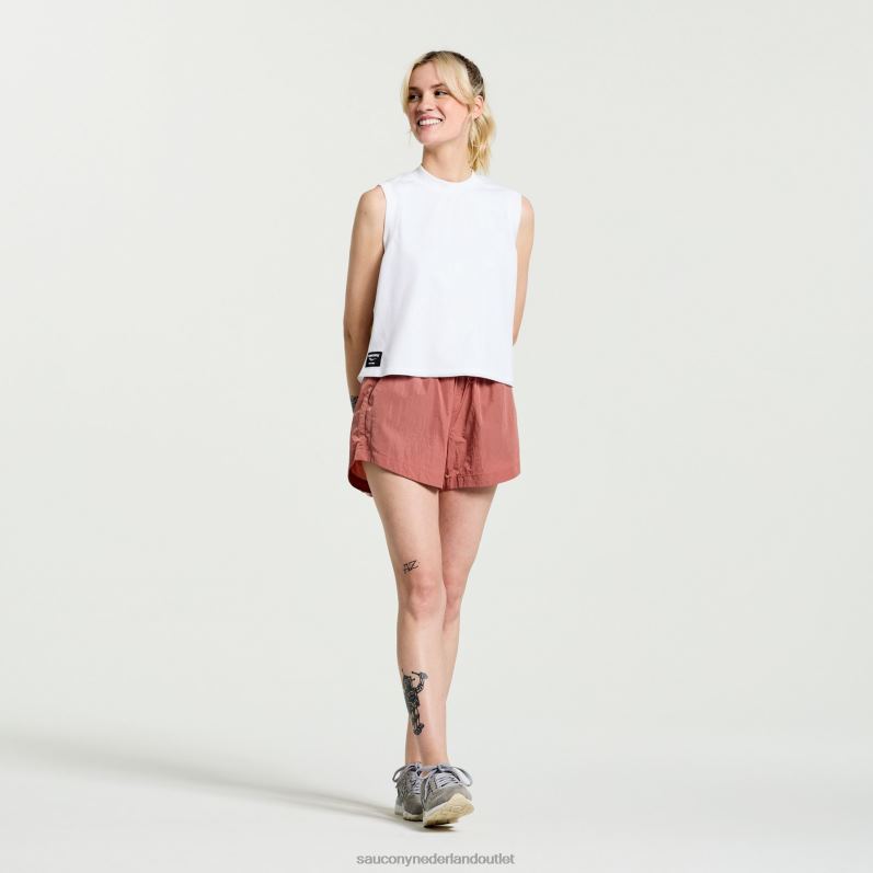 mouwloos afwikkelen vrouwen Saucony64BDR753 wit