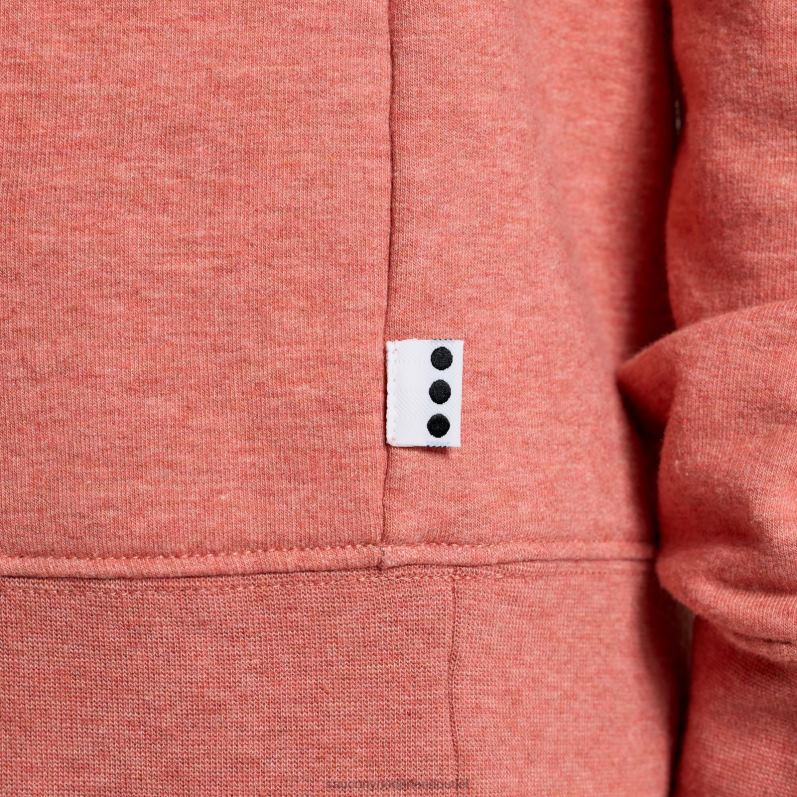 rust hoodie vrouwen Saucony64BDR793 roetheide afbeelding