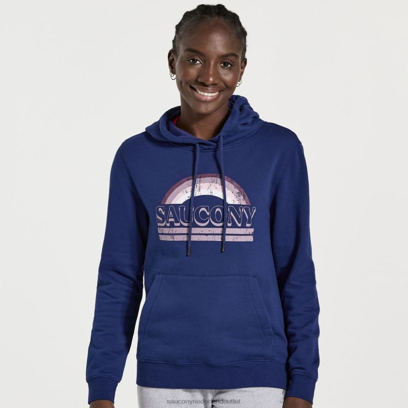 rust hoodie vrouwen Saucony64BDR799 sodaliet