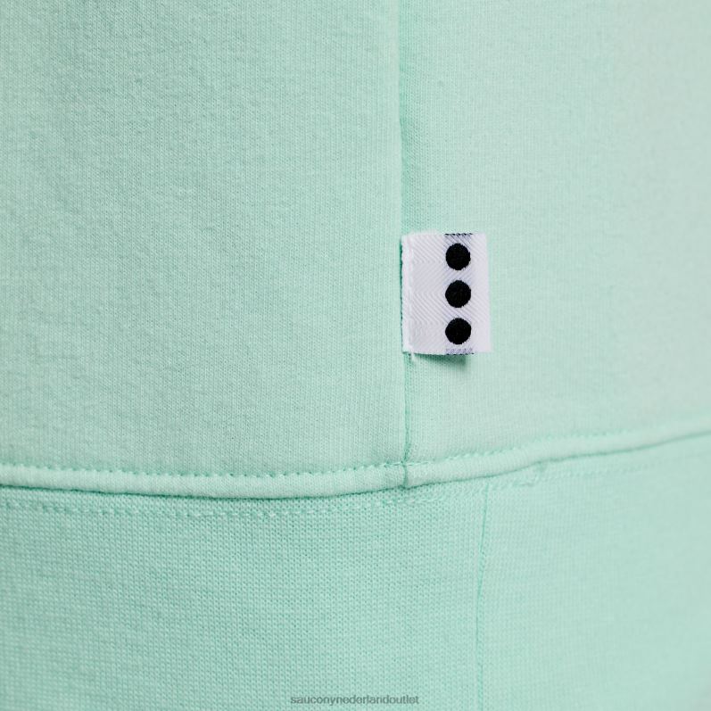 rustende ronde hals vrouwen Saucony64BDR777 atmosfeer grafisch