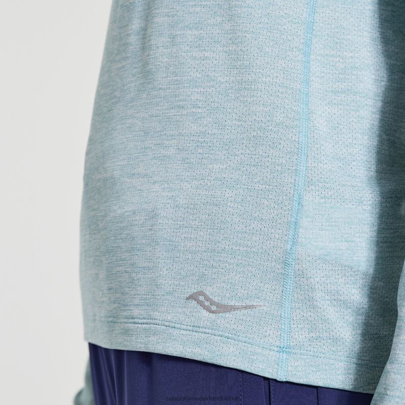 stopwatch lange mouw vrouwen Saucony64BDR745 regen heide