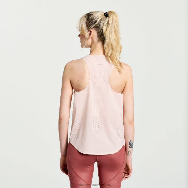 top tank vrouwen Saucony64BDR725 sepia roos