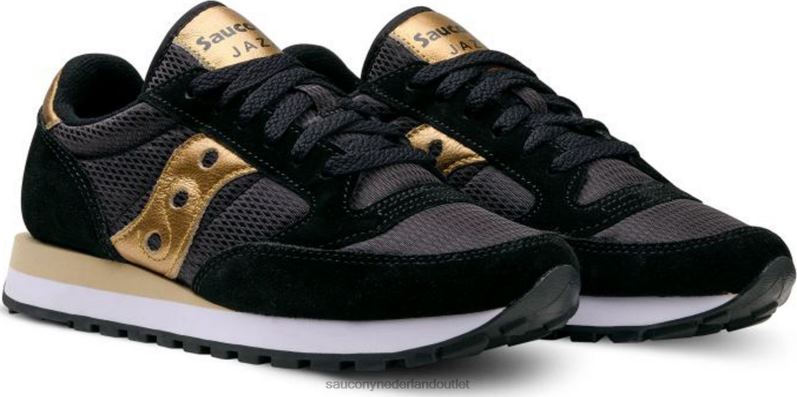 jazz origineel vrouwen Saucony64BDR692 zwart goud