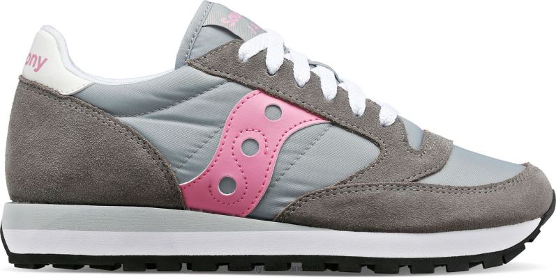 jazz origineel vrouwen Saucony64BDR695 grijs/roze