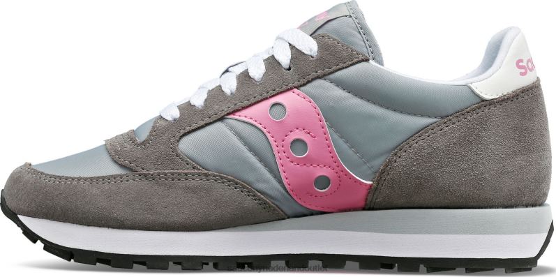 jazz origineel vrouwen Saucony64BDR695 grijs/roze