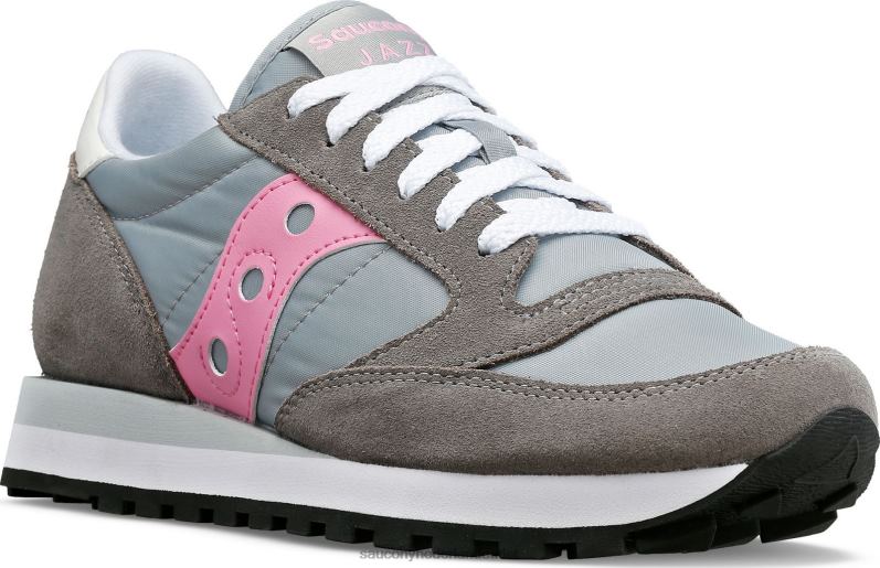 jazz origineel vrouwen Saucony64BDR695 grijs/roze