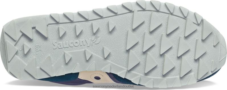 jazz origineel vrouwen Saucony64BDR696 marine/creme