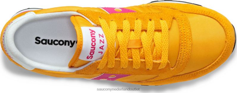 jazz origineel vrouwen Saucony64BDR697 oranje/fuchsia