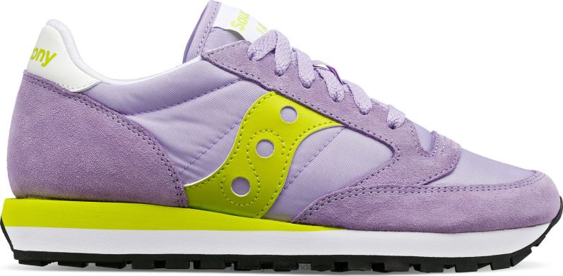 jazz origineel vrouwen Saucony64BDR699 violet/limoen