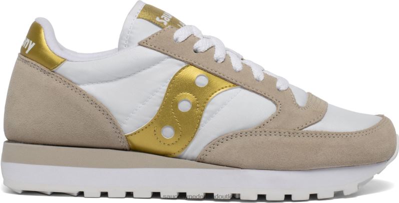 jazz origineel vrouwen Saucony64BDR700 wit goud