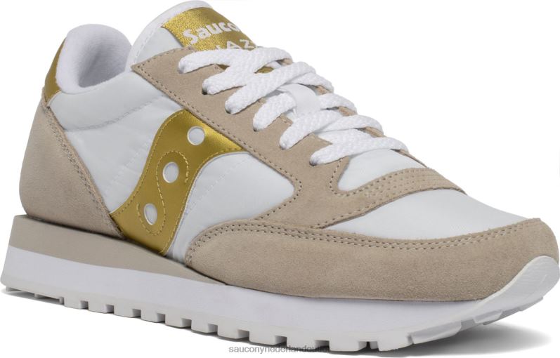 jazz origineel vrouwen Saucony64BDR700 wit goud