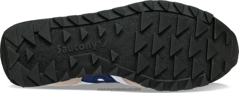 jazz origineel vrouwen Saucony64BDR701 wit/marineblauw